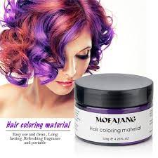 Traditional hair dyes are known to degrade the protein in your hair, while also wicking away moisture, explains crighton. Mofajang Color Hair Wax Styling Gel Cream Hair Dye For Men Women 120g Myhaircube