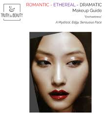 romantic ethereal dramatic makeup guide