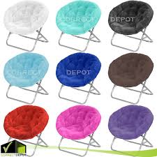 Saucer chairs or also known as moon chairs are one of the most popular choices when you comes to buying chairs. Patio Furniture Accessories Mainstay Faux Fur Saucer Chair Zebra Patio Lawn Garden Geniemensch Com