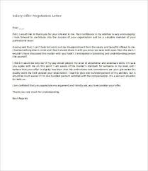 salary negotiation letter 8 free