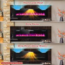 60 Inches Ultra Thin Electric Fireplace