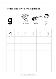 kindergarten alphabet worksheets free