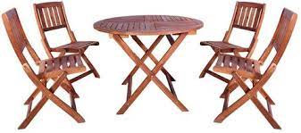 Black metal sofa sets furniture sets. Buy Yatai Acacia Wood Chairs Table Round Bistro Set 5 Pcs Online Shop Home Garden On Carrefour Uae