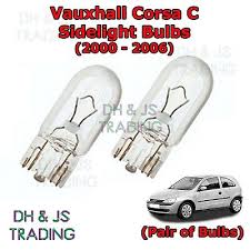 for vauxhall corsa c front sidelights