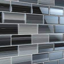 Glass Tile For Kitchen Backsplash