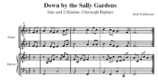 down by the sally gardens arr