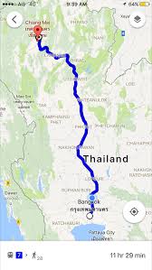 thailand from bangkok to chiang mai by