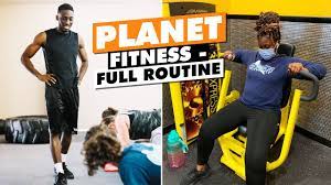 planet fitness workout for beginners