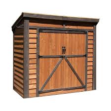 Cedar Wood Storage Shed