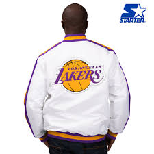 Homage x starter nba lakers warmup jacket sz xl rare sold out. White Lakers Starter Jacket Shop Clothing Shoes Online