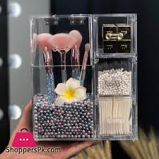 acrylic makeup brush storage box