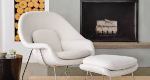 modern living room lounge chairs knoll