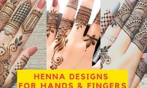 easy henna designs for hands and