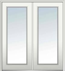 Metal Doors With Plain Glass Metal