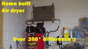 diy compressor air dryer aftercooler