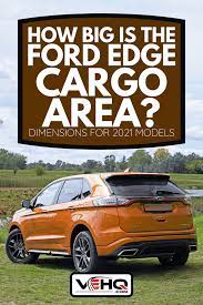 how big is the ford edge cargo area