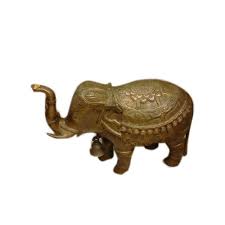 elephant brass statue for interior
