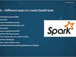 spark create dataframe with exles
