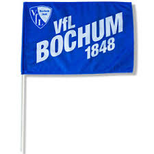 Verein für leibesübungen bochum 1848. Vfl Bochum 1848 Fahne Stockfahne Flagge Stockflagge 40x60cm Blau Weiss Wappen Ebay