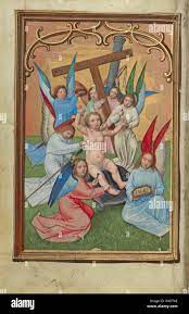 The Christ Child Surrounded by the Instruments of the Passion, Simon Bening  (Flemish, about 1483 