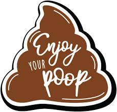 Enjoy Your Poop 6 Inch Toilet Seat Or