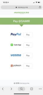 Because it's the money app for splitting the cost of almost anything—right then, right there. 1 Samir On Twitter Hey Everyone If You Need To Take Payments But Are Never Sure If People Use Venmo Paypal Cashapp Patreon To Send It To You I Made Https T Co Bwon3taaev Which Let S You Just
