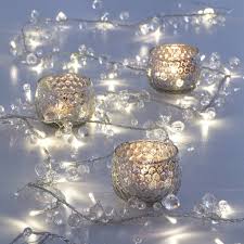 Clear Crystal Ball Fairy Lights Mains Or Battery Lights