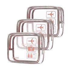 clear toiletry bag tsa approved travel