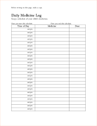 027 Daily Medication Schedule Template Awful Ideas Chart