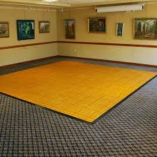 what makes good temporary flooring over