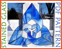 Triquetra Stained Glass Pattern