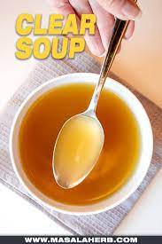 clear soup recipe how to make basic