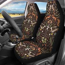 Dark Fairy Forest Car Seat Covers