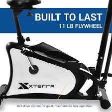 hybrid elliptical trainer upright bike