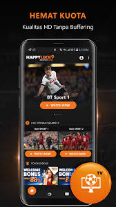 Setiap orang bermimpi menonton sepak bola online; Happyluck9 Nonton Bola For Android Apk Download