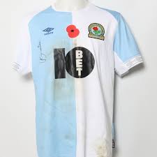 Powered by create your own unique website with customizable templates. Ryan Nyambe S Match Worn Blackburn Rovers Signed Poppy Home Shirt Charitystars