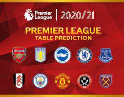 english premier league table prediction