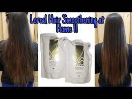permanent loreal hair smoothening