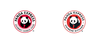 In 2009, the logo became darker and the words are now bold. Panda Express Logo Exhibits