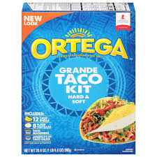save on ortega grande taco dinner kit