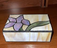 Stained Glass Trinket Box Lovely