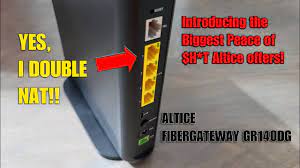 Altice FiberGateway GR140DG BYOR review | JoeteckTips - YouTube