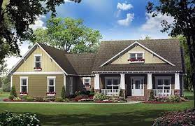 House Plan 59193 Craftsman Style With