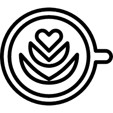 Latte Free Food Icons