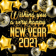 Happy New Year 2021 GIF Images — Download on Funimada.com
