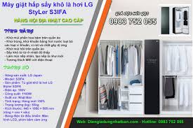 Máy giặt Nhật hấp sấy khô là hơi LG StyLer S3IFA Cao Cấp Giá Tốt - Điện  lạnh, Máy, Gia dụng tại Hải Phòng - 32604705