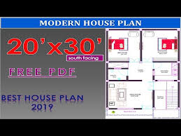 20 X30 South Facing Facing House Plan