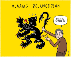 De Standaard - Lectrr over de plannen van de Vlaamse regering Meer cartoons op https://tinyurl.com/yxwy8g2l | Facebook