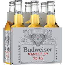 budweiser select 55 beer 6pk 12 fl oz