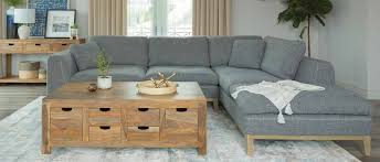 persia grey woven fabric sectional sofa